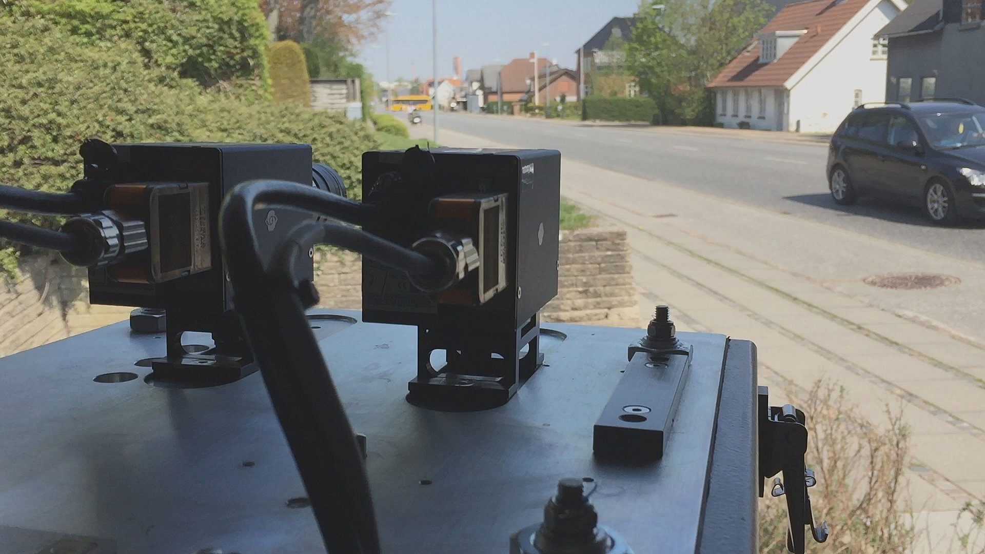 i pengemaskinen: Fotovogne står på ulykkesveje TV SYD