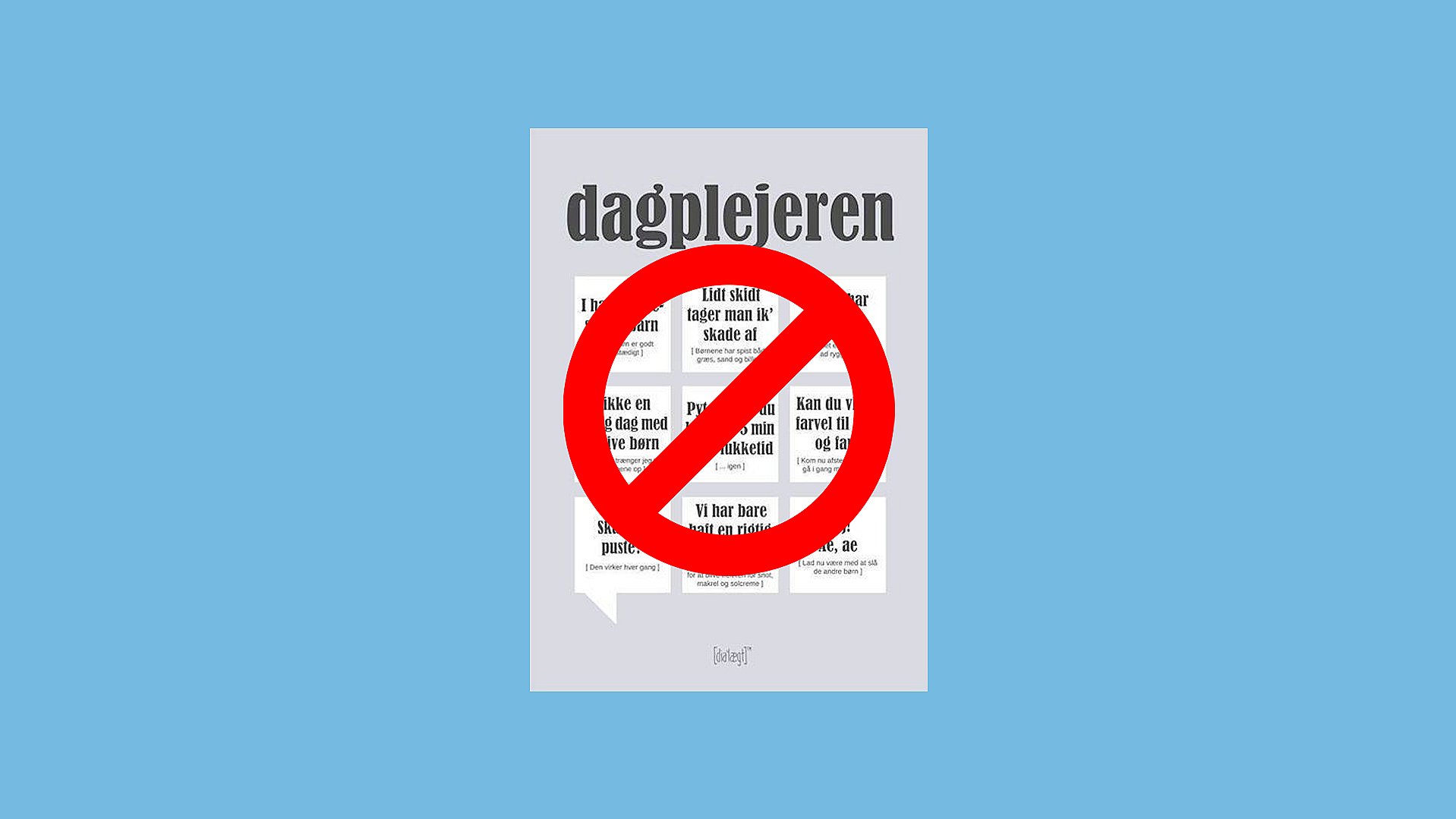 Kommune til børnepassere: ordet 'dagplejer' fra plakat i jeres hjem | TV SYD